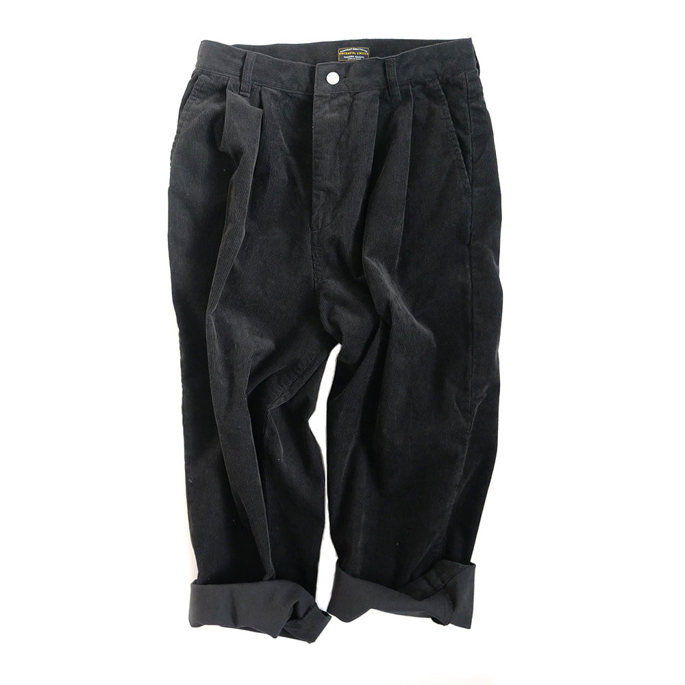 [Oriental United]  Corduroy Setouchi Nami Pants Black