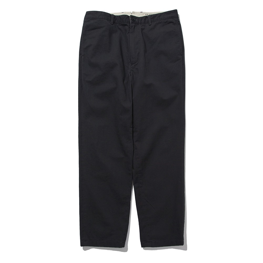 [Pottery]  Washed Tapered Pants KAYANU Cotton Vintage Chino Cloth Washer Finish Charcoal