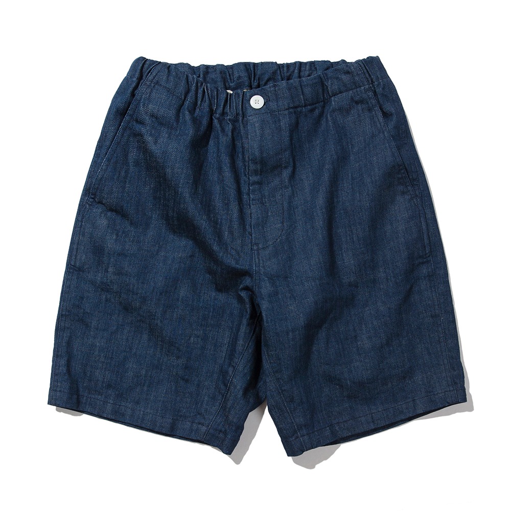 [Softur]  Baggy Shorts Indigo Blue