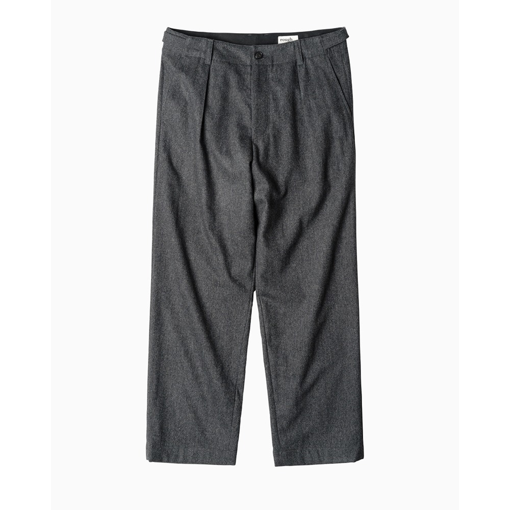 [Rough Side]  23FW Reporter Pants Charcoal