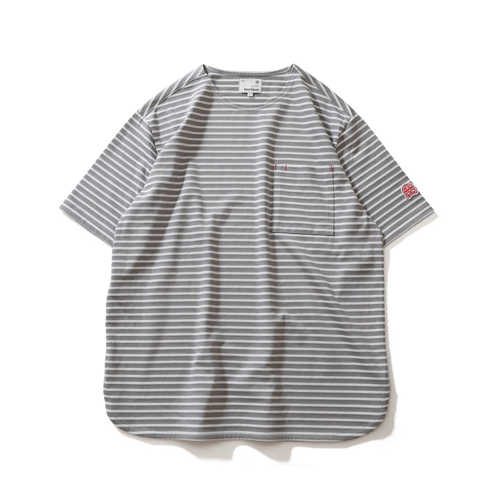 [Horlisun]  21SS Union Short Sleeve Pocket T-shirts SU Seasonal Gray
