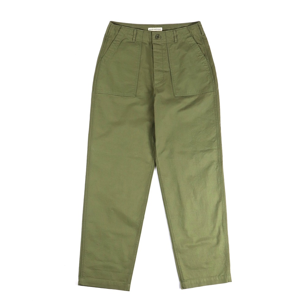[Slick And Easy]  Fatigue Pants Olive