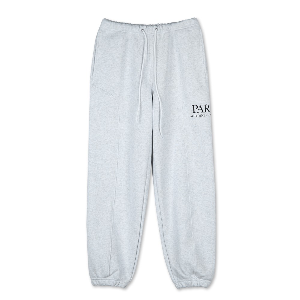 [Shirter]  Paris Printed Sweatpants Melange White   30% Season Off 