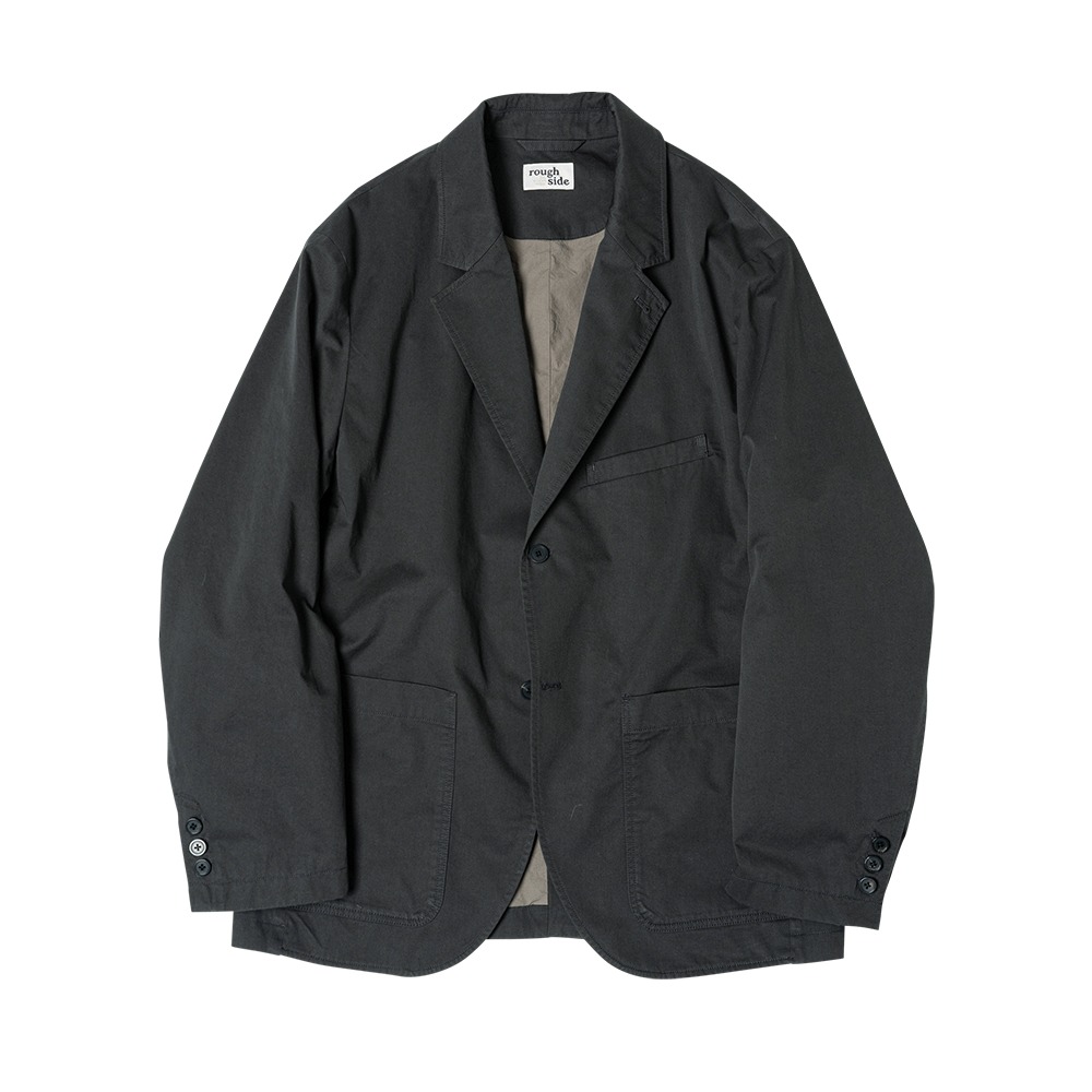 [Rough Side]  Club Jacket Charcoal