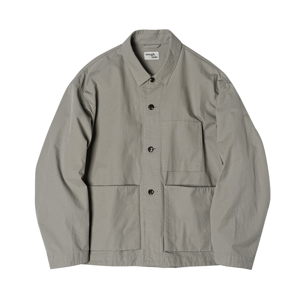 [Rough Side]  22S/S Comfort Jacket Oatmeal