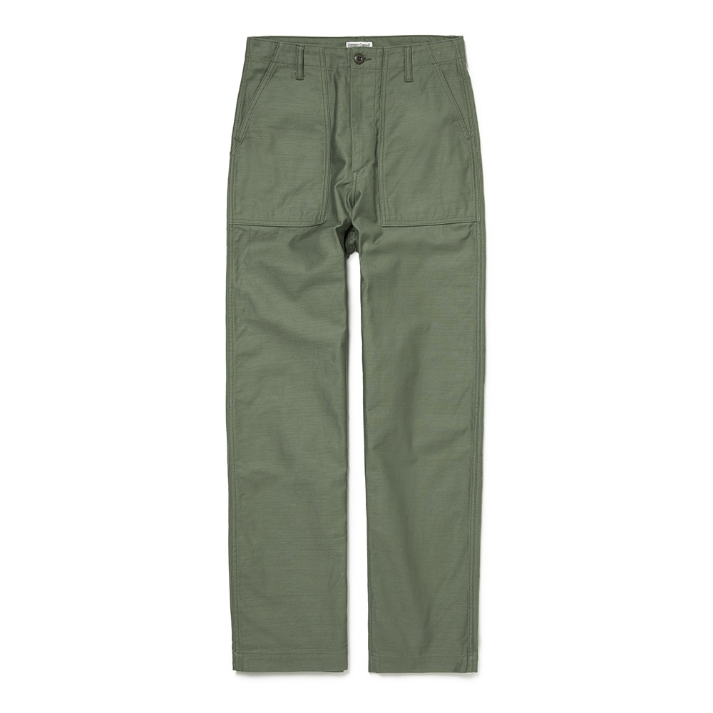 [Service Of Standard]  Slim Straight Fatigue Pants Olive (Project.2)  