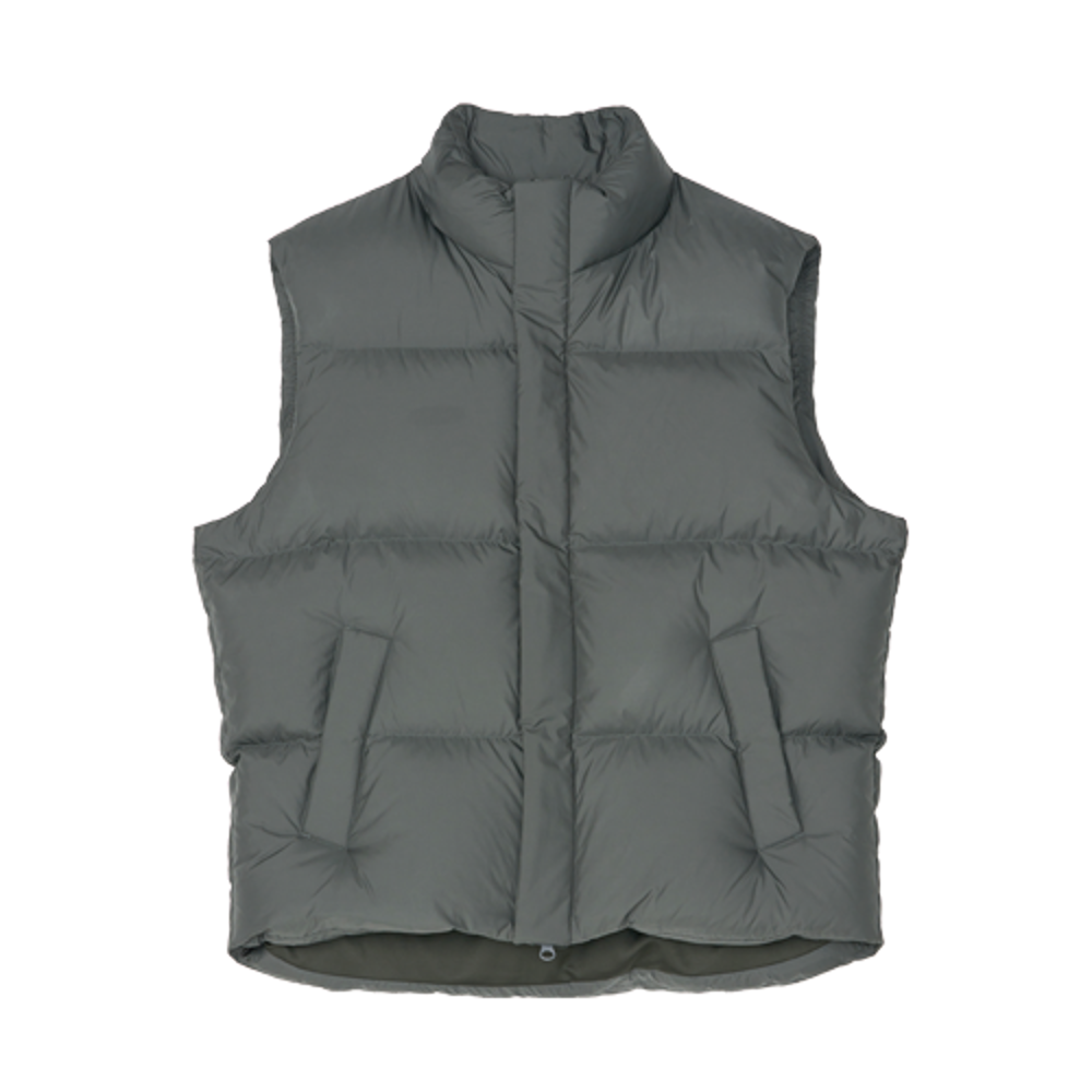 [Steady Every Wear]  Comfort Goose Down Vest Olive
