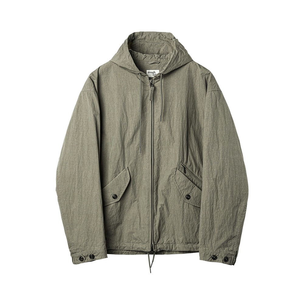 [Rough Side]  24SS Hill Parka Olive Drab