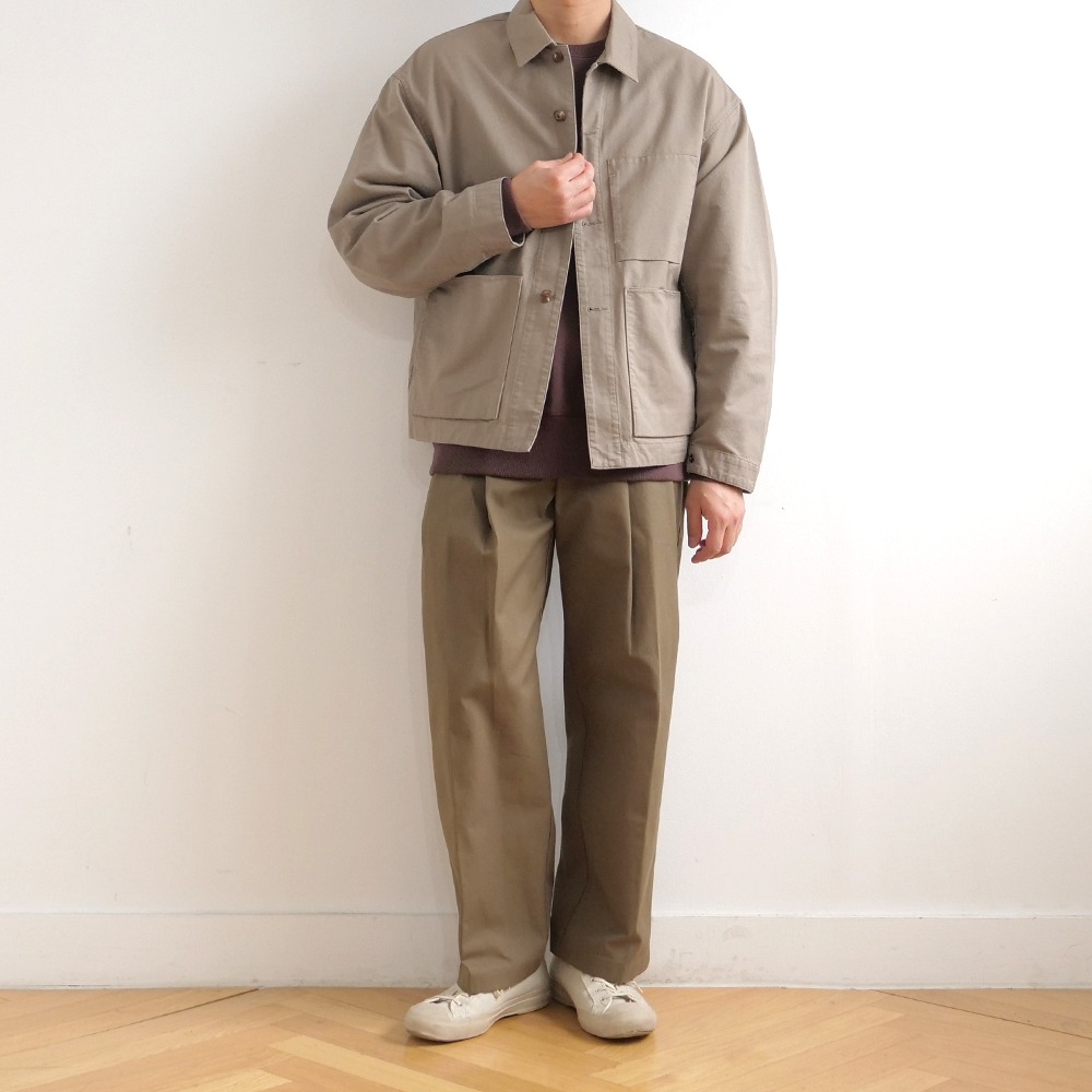 [Rough Side]  Comfort Jacket Khaki  