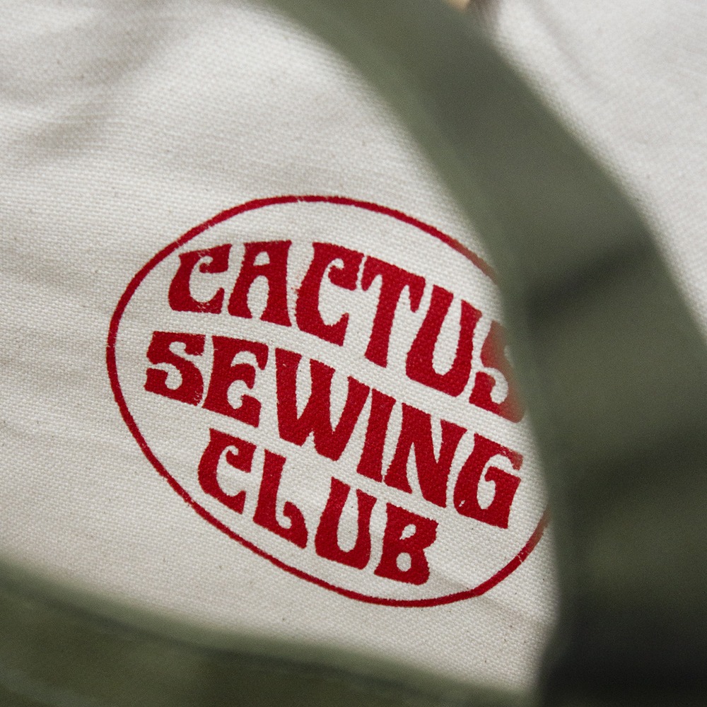 [Cactus Sewing Club]  Tote Bag Size 02 Olive