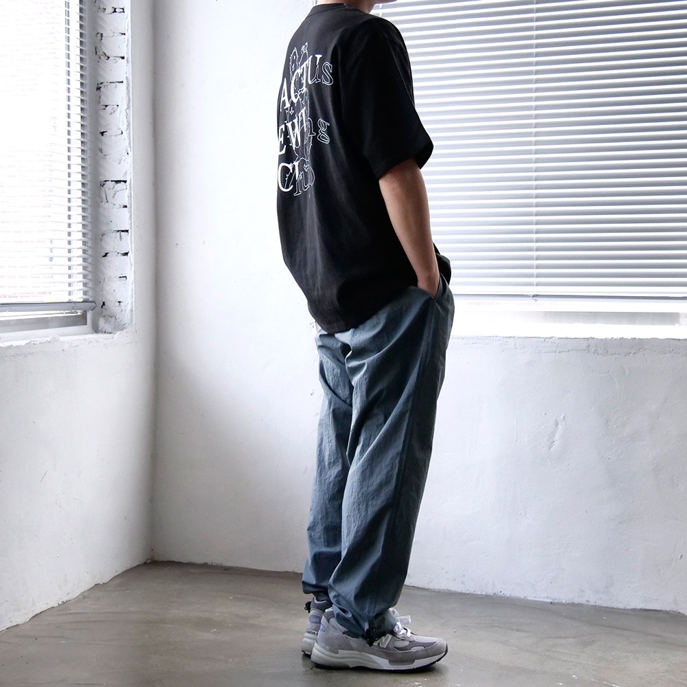 [Cactus Sewing Club]  Member&#039;s T-Shirts Type01 Black