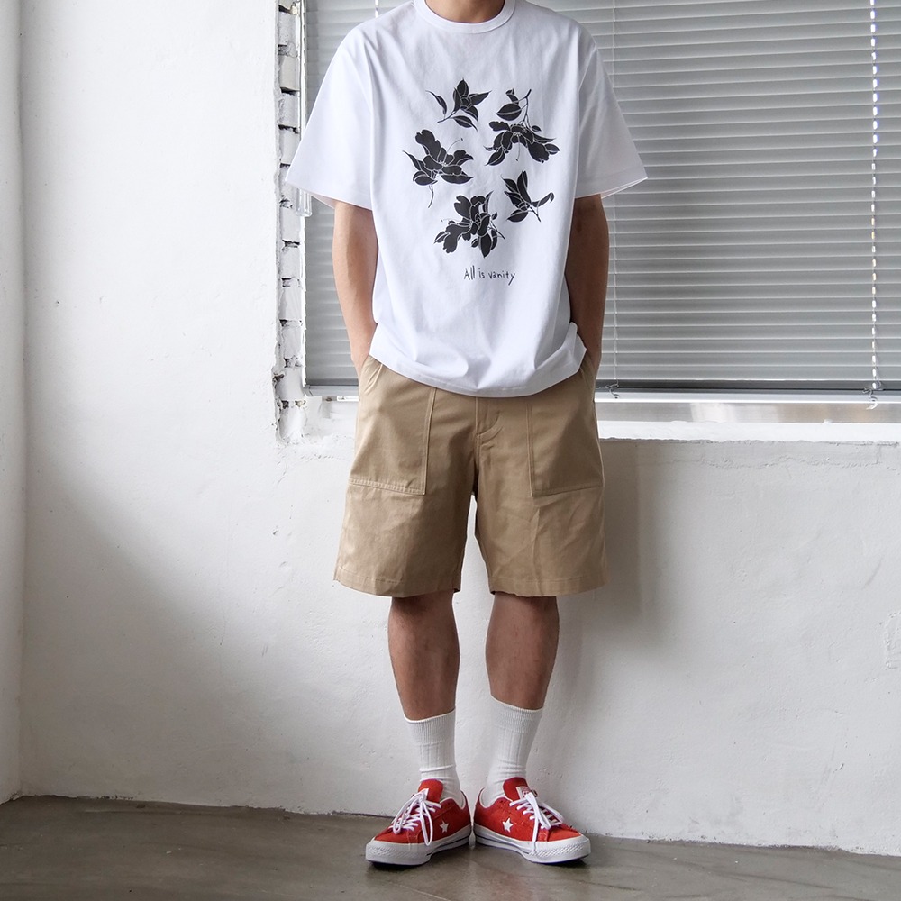 [Youngwall Junction]  Camellia Tee White